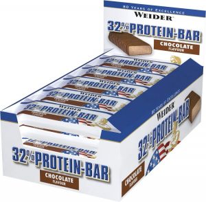 Weider 32% Protein Bar, Chocolate - 24 x 60g